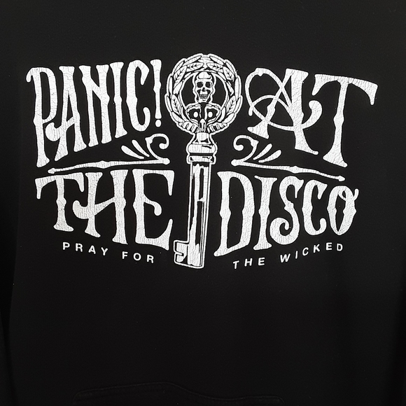 Panic at the Disco black long sleeve hoodie. - Picture 2 of 5